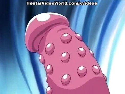 Hot anime redhead enjoys sex toy 